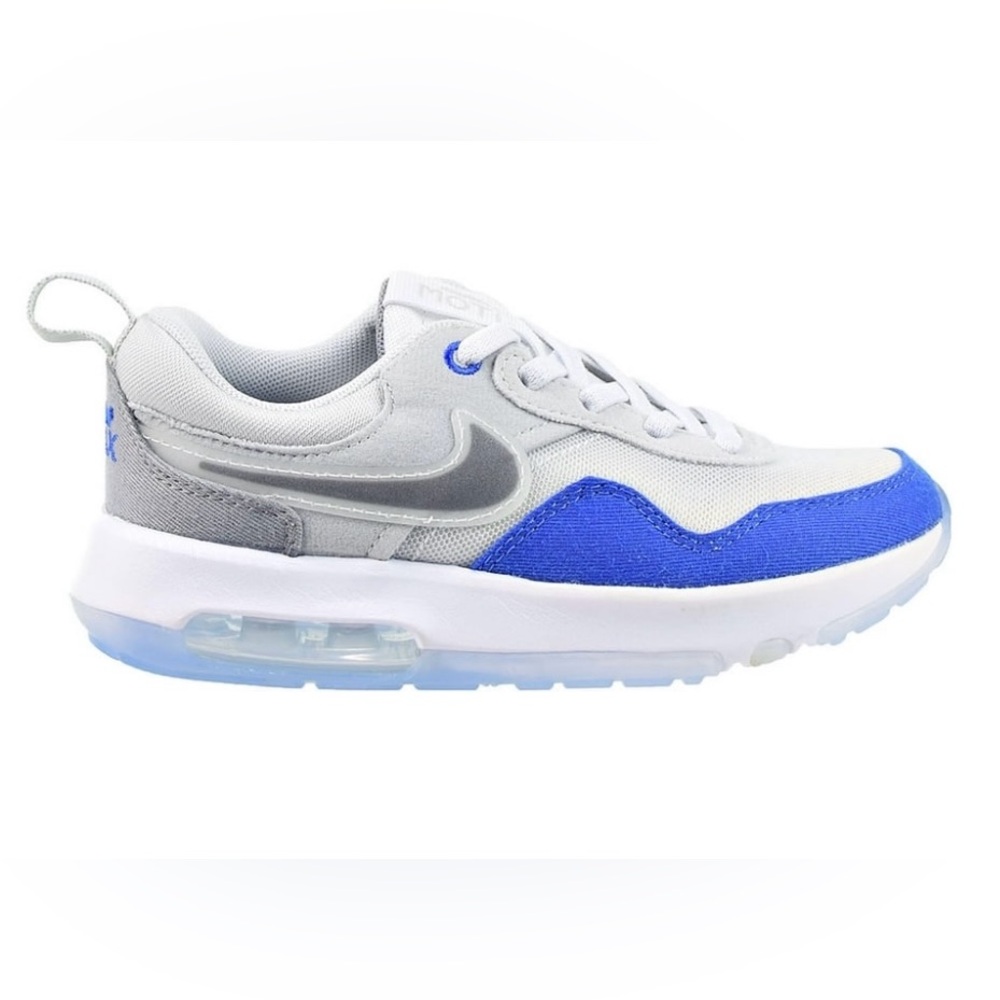 NWOT Nike Air Max Motif Casual Shoes - Blue, White, & Grey (Kids 13c)
